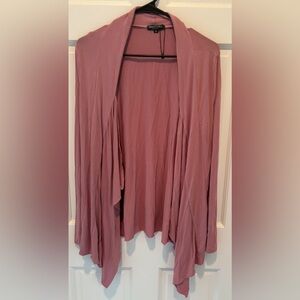 NWOT Urban Coco Women’s Open Front Blush Cardigan Size XL